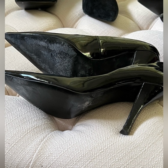 Nine West - Black Patent Leather -Size 7.5 - Picture 2 of 9